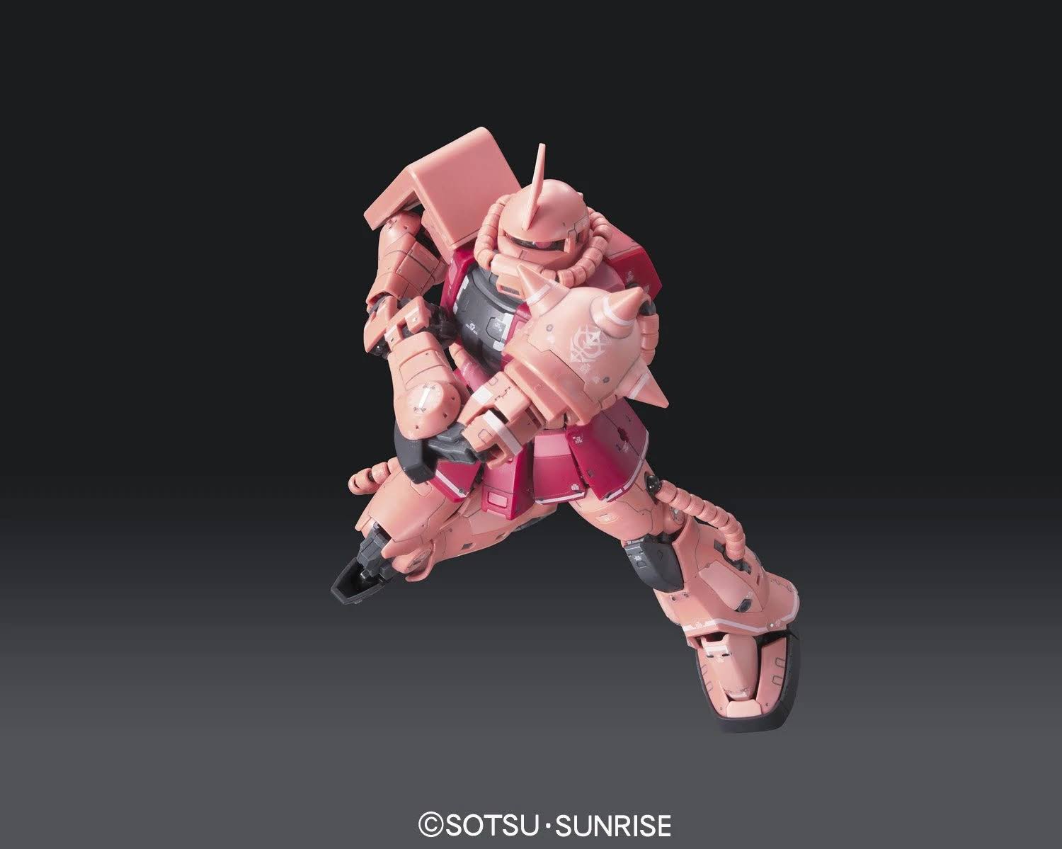 Bandai #02 MS-06S Char&s Zaku 1/144 Real Grade
