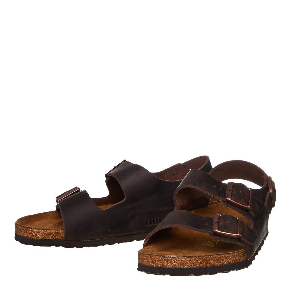 Birkenstock Milano Habana Leather / 44