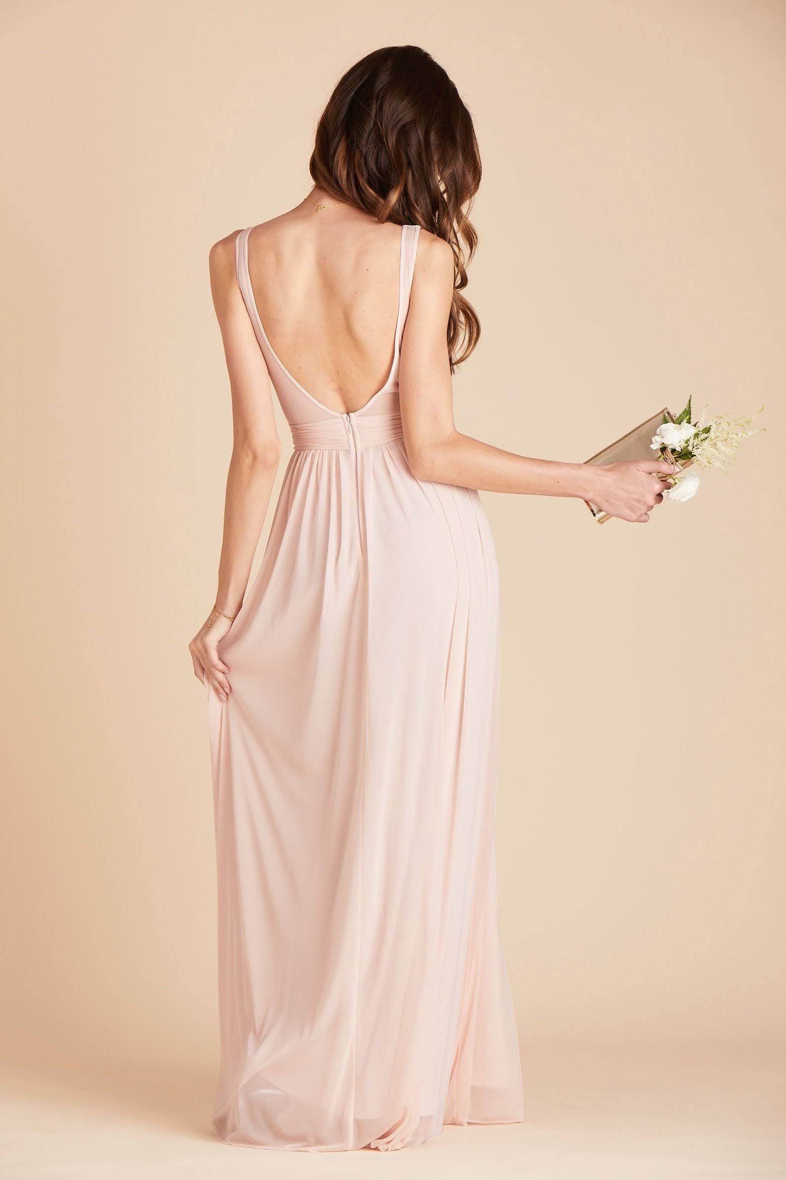 Birdy Grey Jan Bridesmaid Dress in Pale Blush XXL / Pale Blush