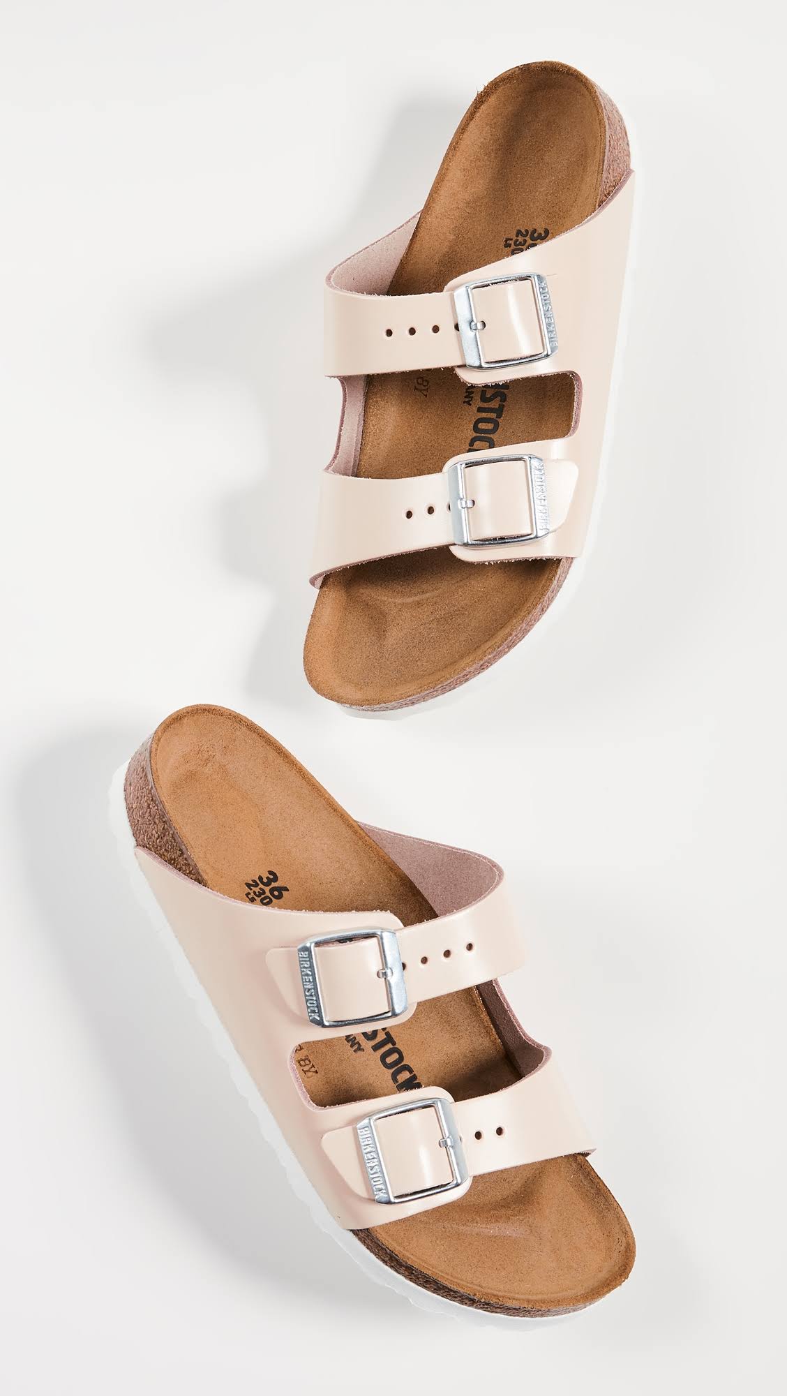Birkenstock Women's Arizona Natural Leather 39 N