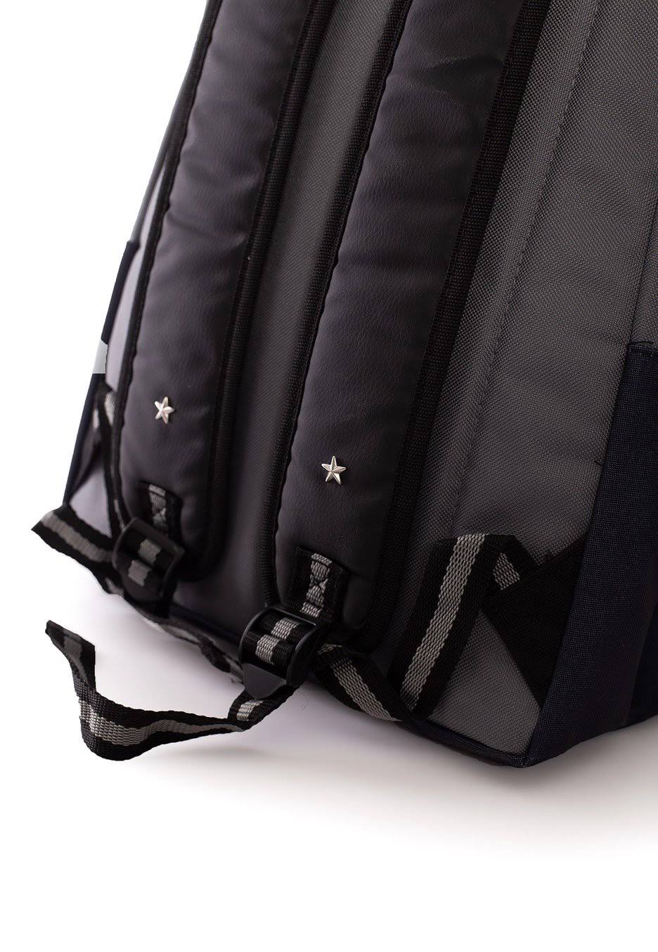 Rick and Morty Backpack - Placement Printed Black