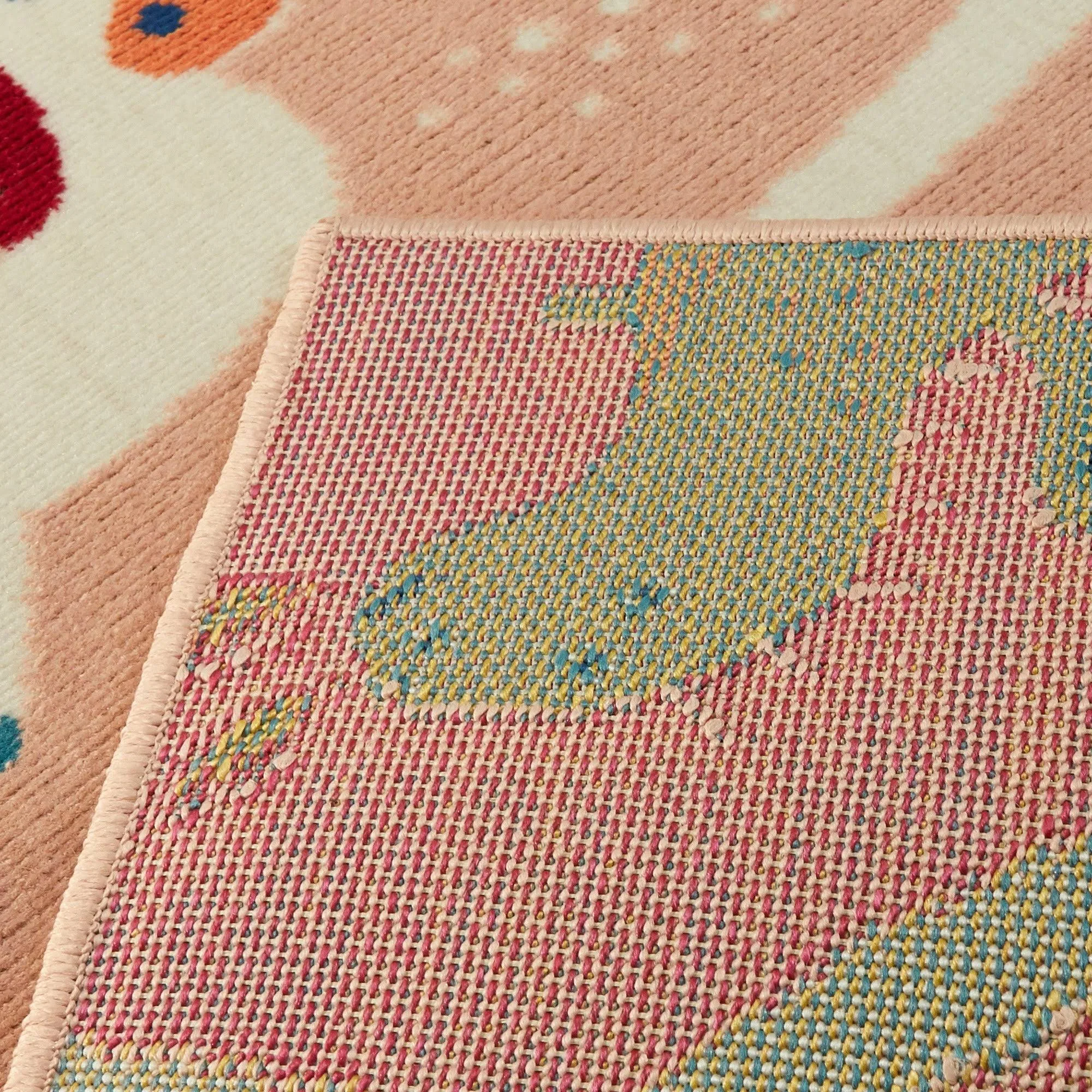 Balta Fantasy Road White 4 ft. x 6 ft. Kids Area Rug