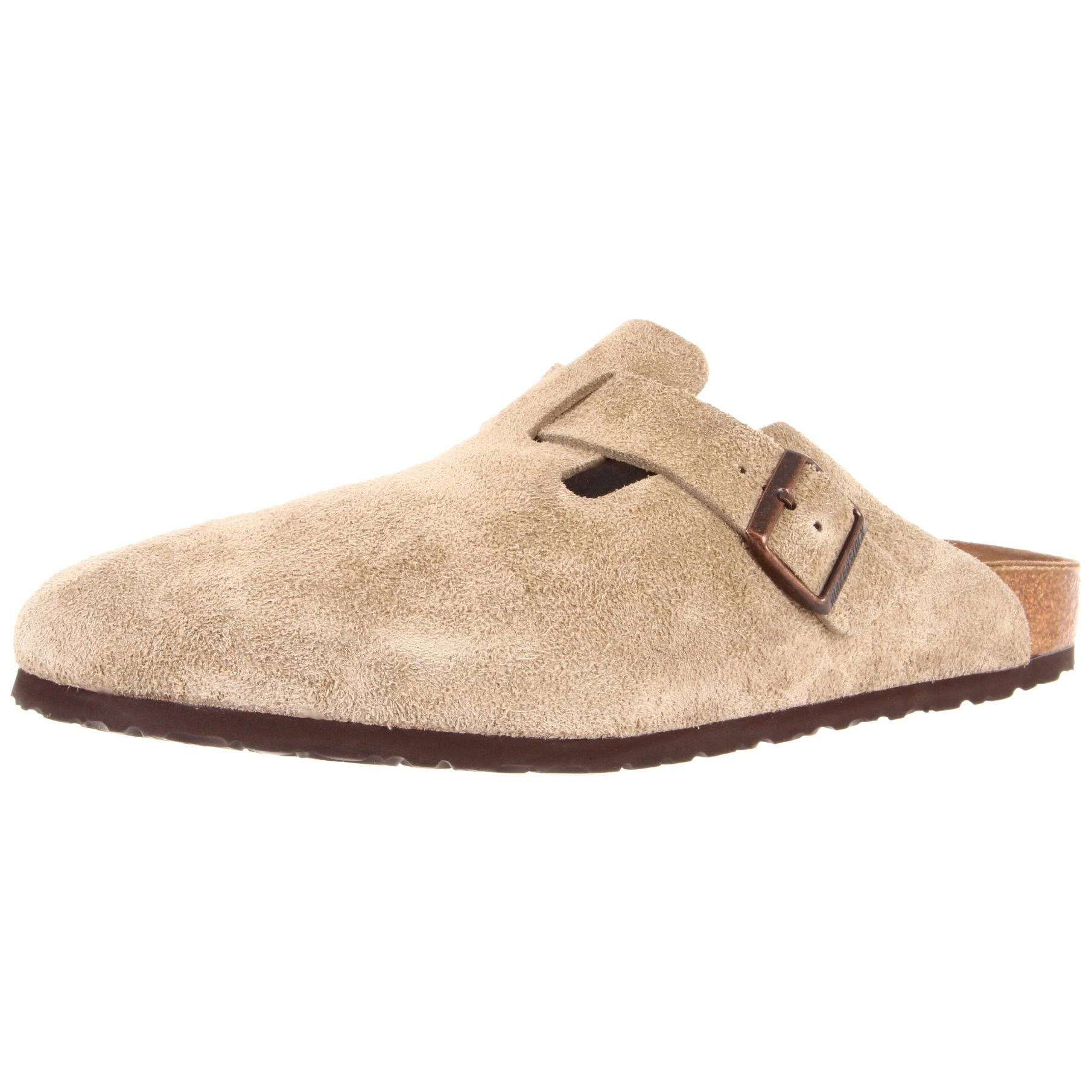Birkenstock Boston Clog - 41 - Taupe Suede