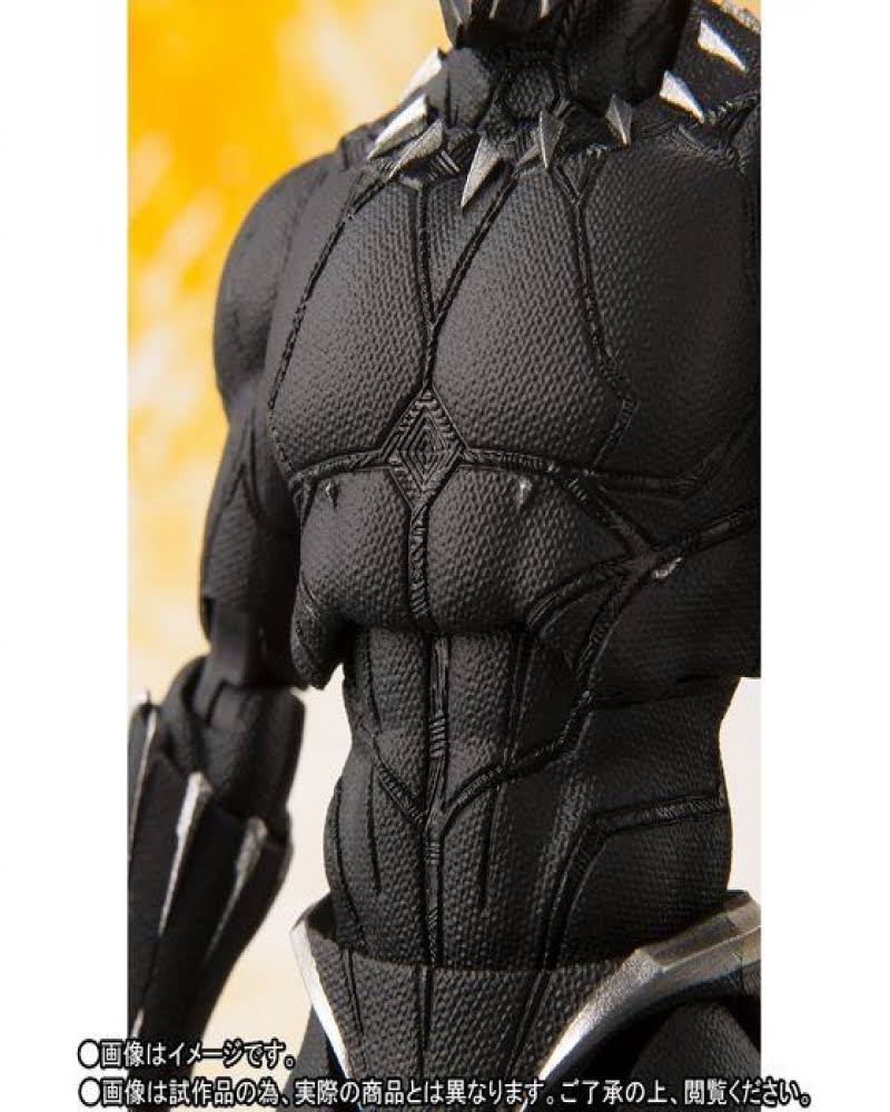 Avengers Infinity War: Black Panther & Tamashii Effect Rock S.H.Figuarts