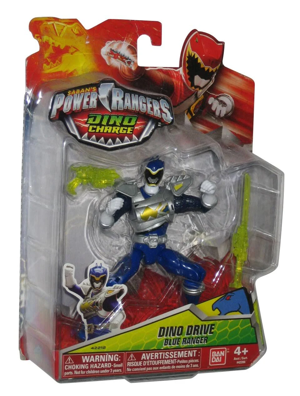 Power Rangers Dino Charge Dino Drive Blue Ranger Action Figure