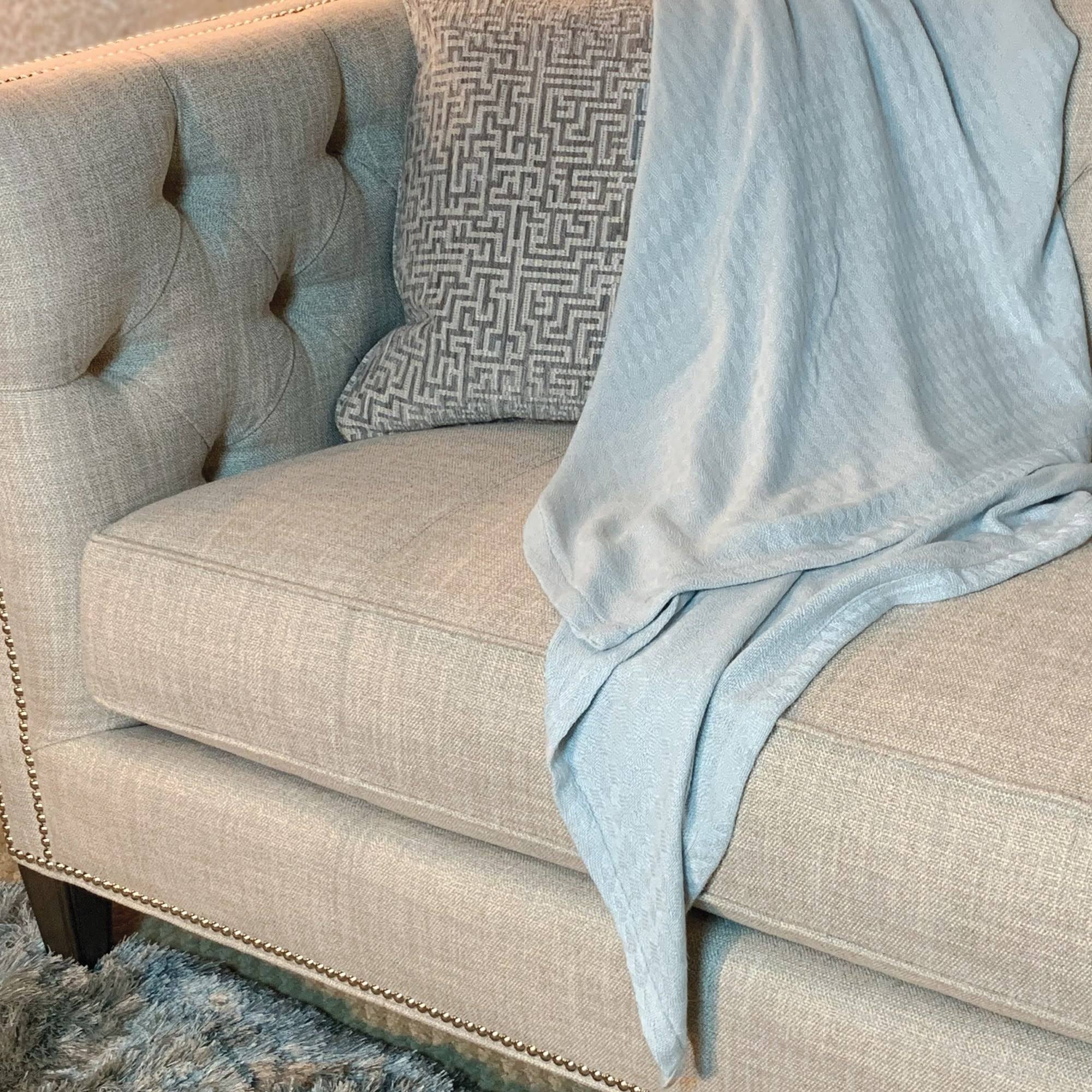 BedVoyage Rayon from Bamboo / Viscose Travel/Throw Blanket - Champagne