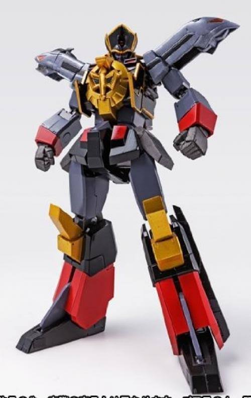 Super Robot Chogokin The Brave Express Black Might Gaine Action Figure Bandai