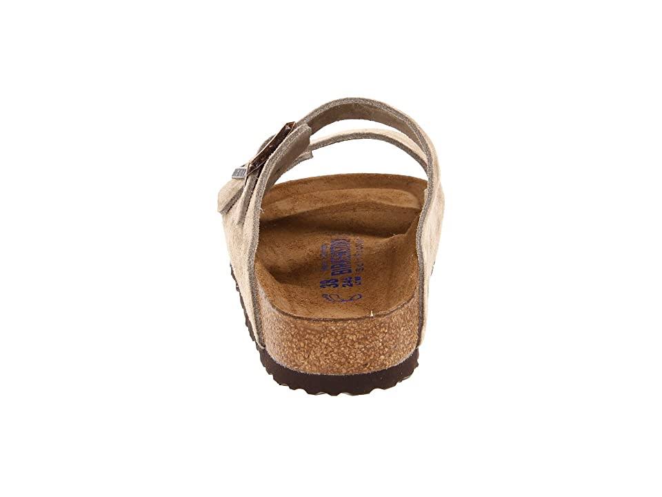 Birkenstock Arizona Suede Soft Footbed Taupe Sandal 45 N