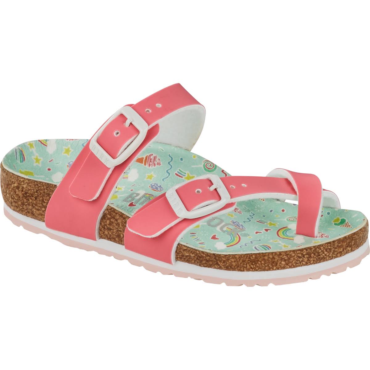 Birkenstock Kids Mayari Birko-Flor Candy Pastel Pink 31