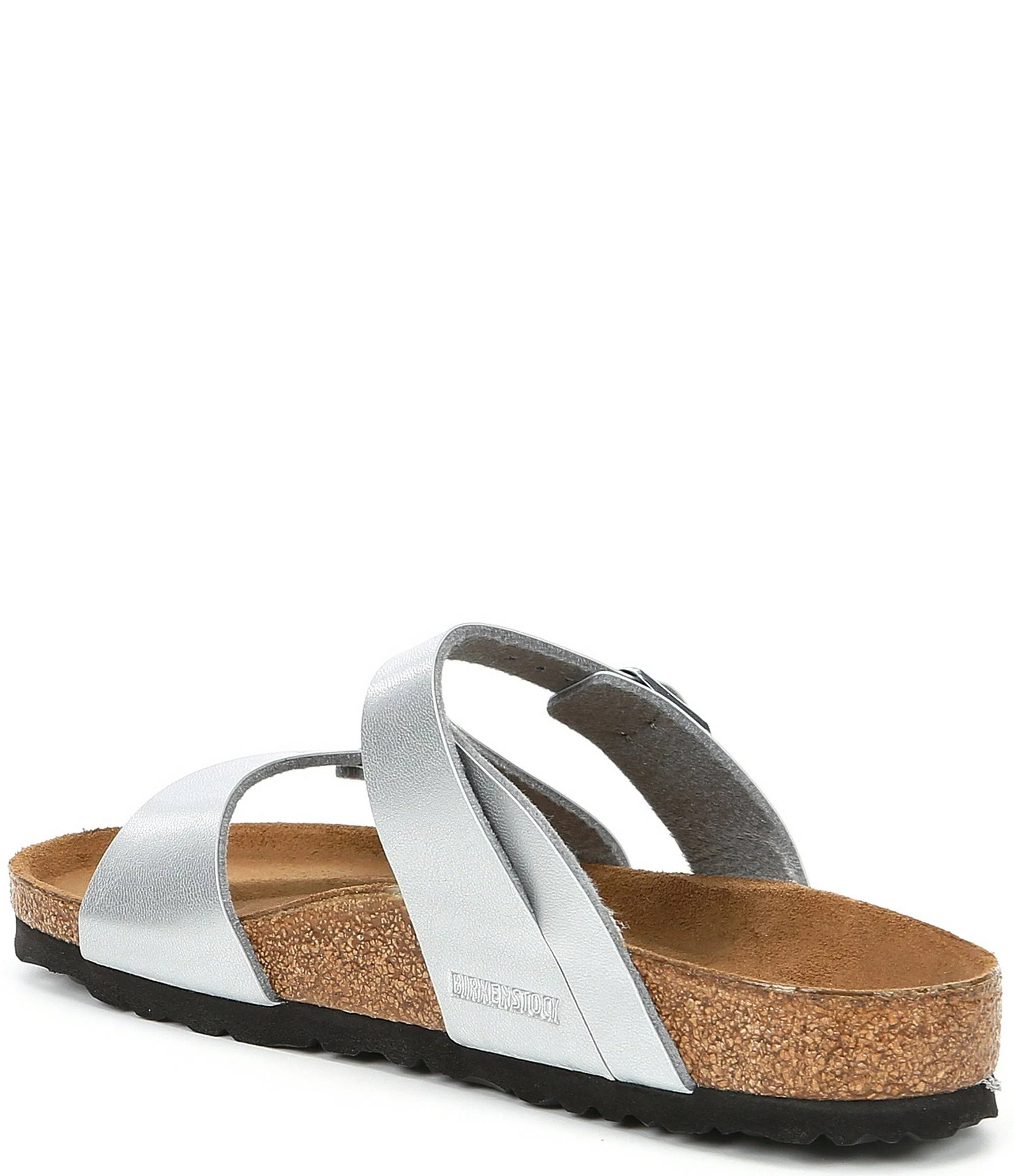 Birkenstock Women's Salina (41 Silver Birko Flor)