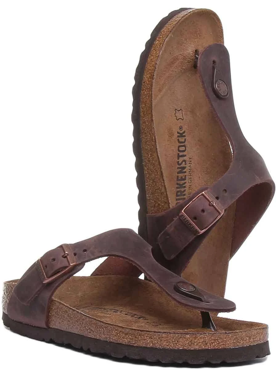 Birkenstock Gizeh in Dark Brown | Narrow Fit 5 UK - 38 EU - 7/7.5 US / Dark Brown