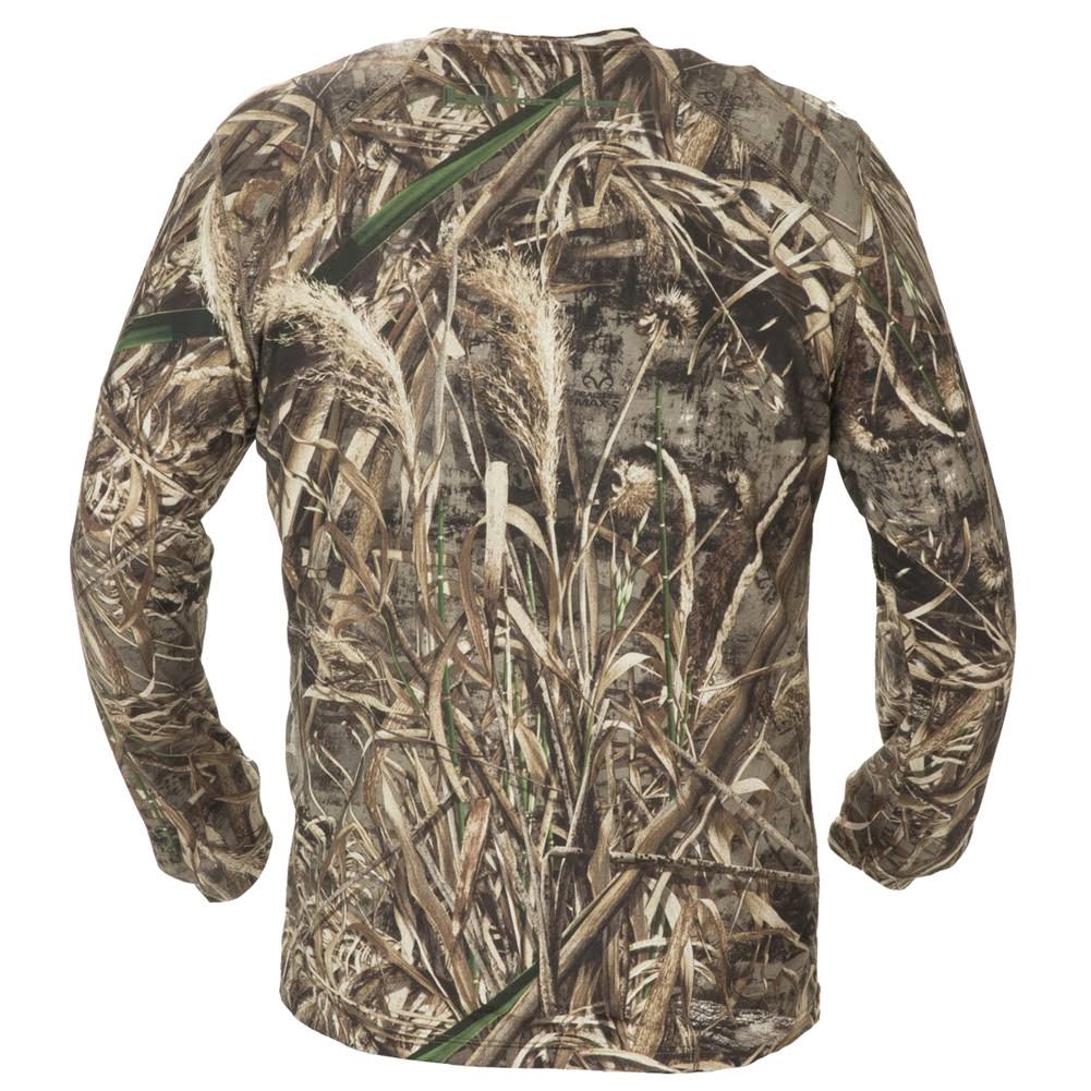 Banded Tech Stalker Mock Shirt, Size: Large, Realtree Max 5