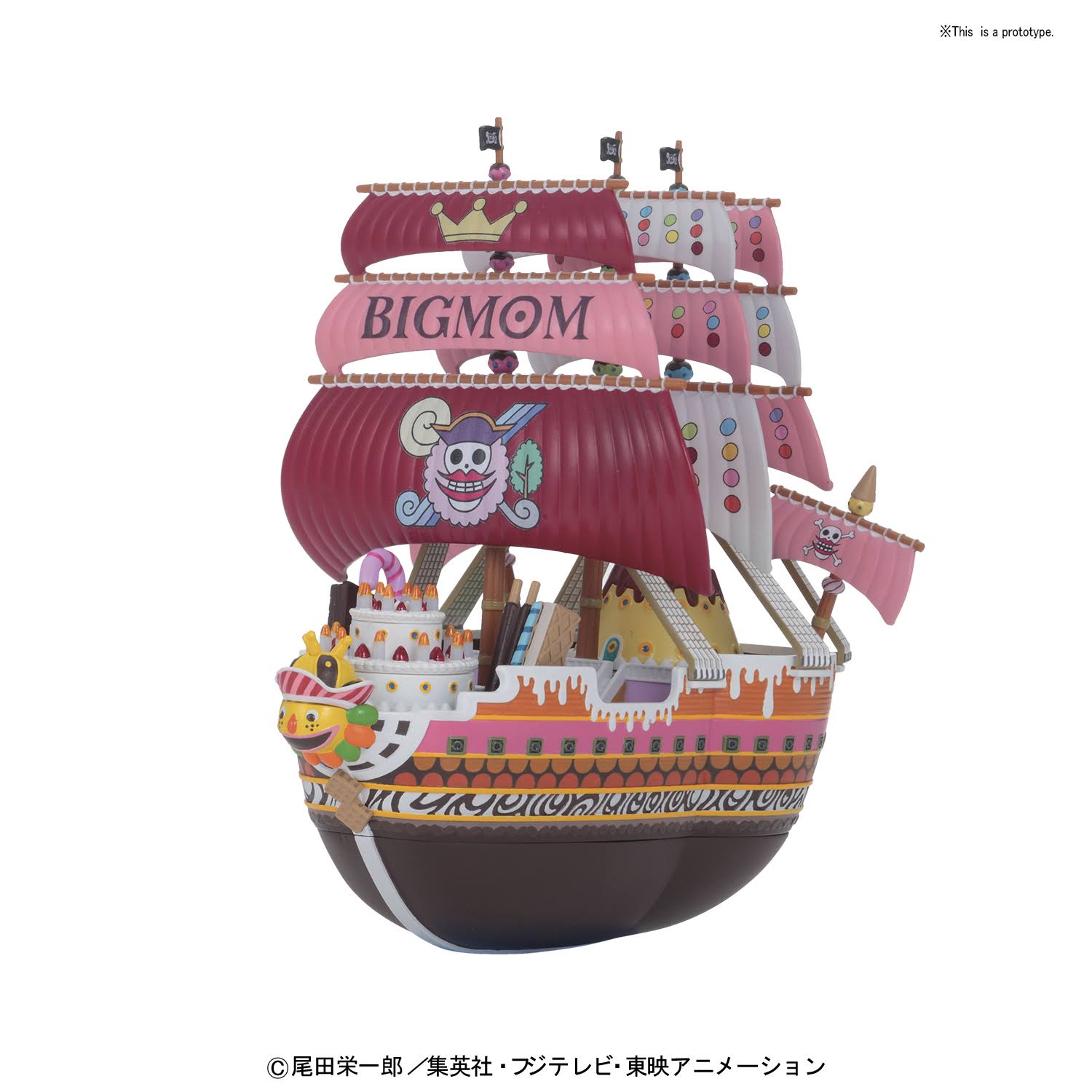 One Piece Grand Ship Collection Queen Mama Chanter Model Kit