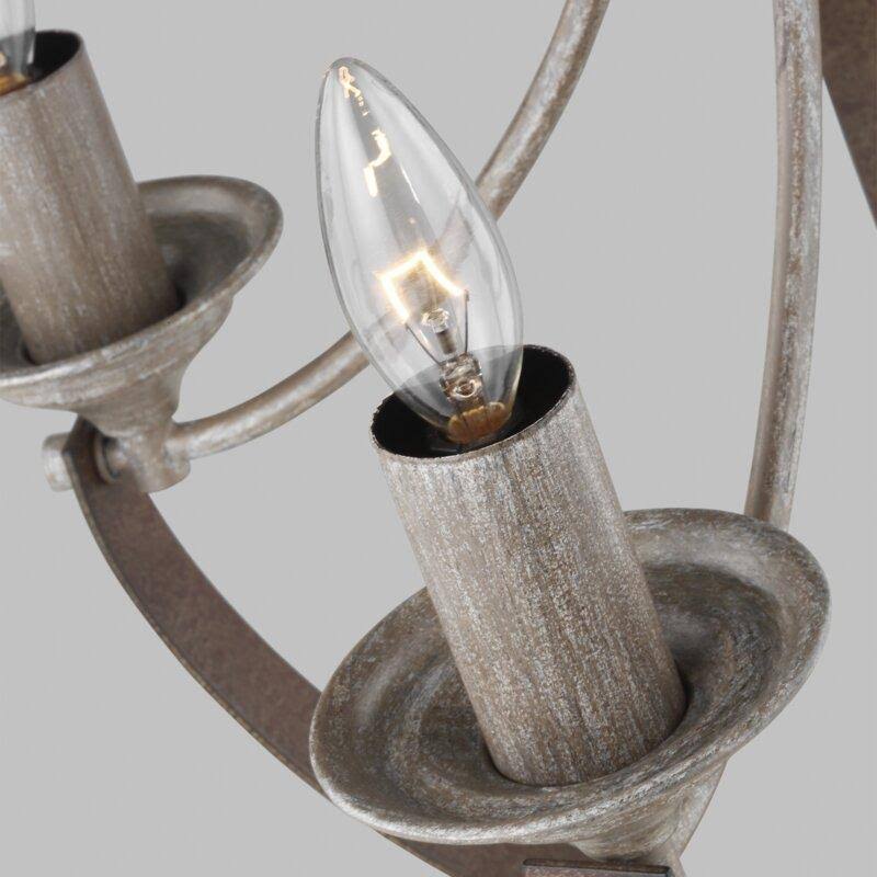 Kenna 5 - Light Empire Chandelier Finish: Stardust