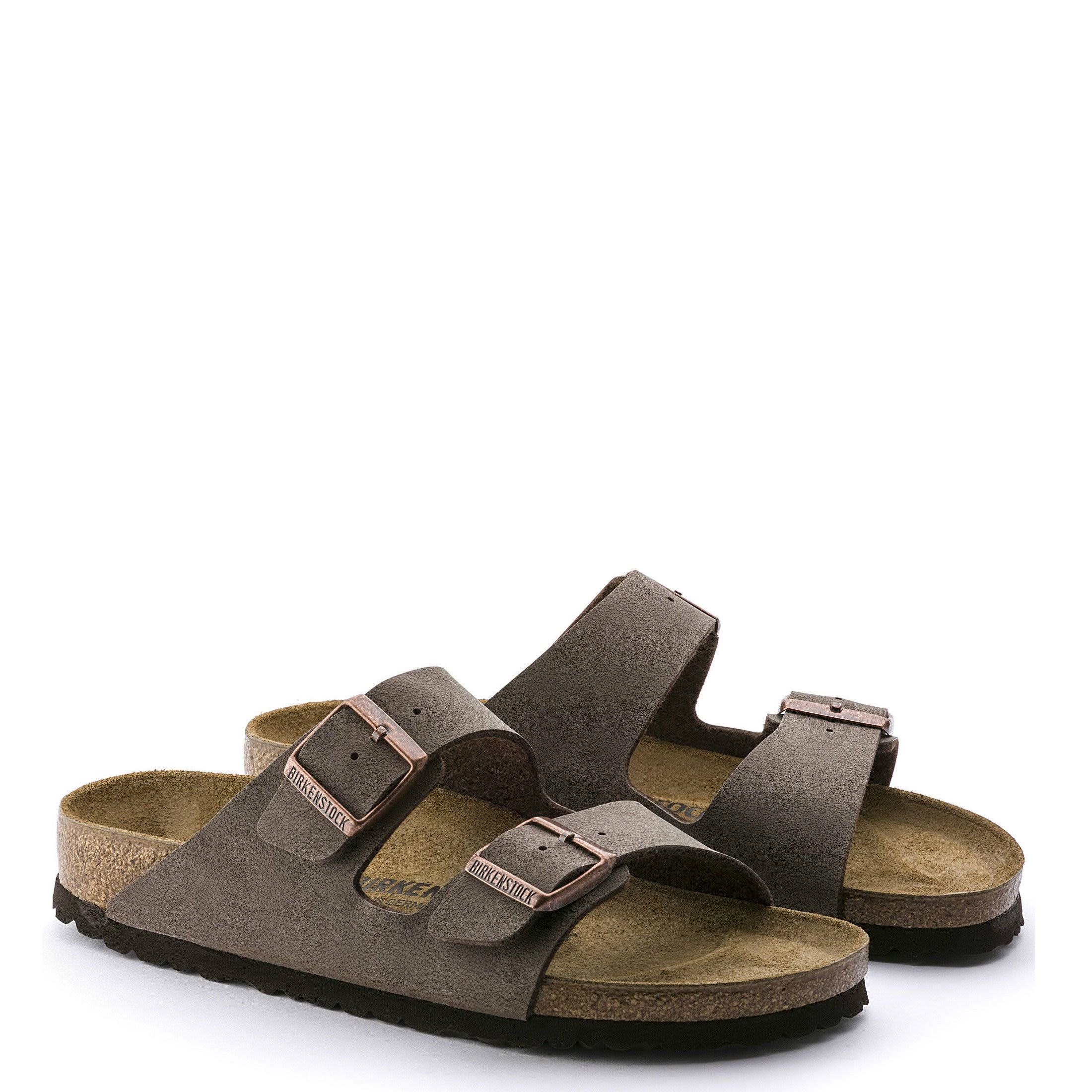 Birkenstock Women's Arizona Birkibuc Sandals, Brown
