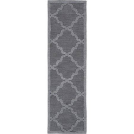 Blankenship Wool Gray Area Rug Charlton Home Rug Size: Runner 2&3x22 x 10&