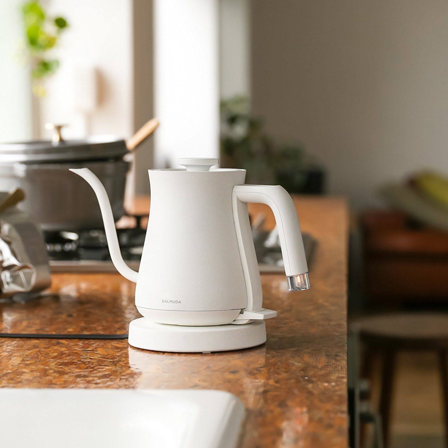 BALMUDA Electric Kettle The Pot K02A-WH (White)