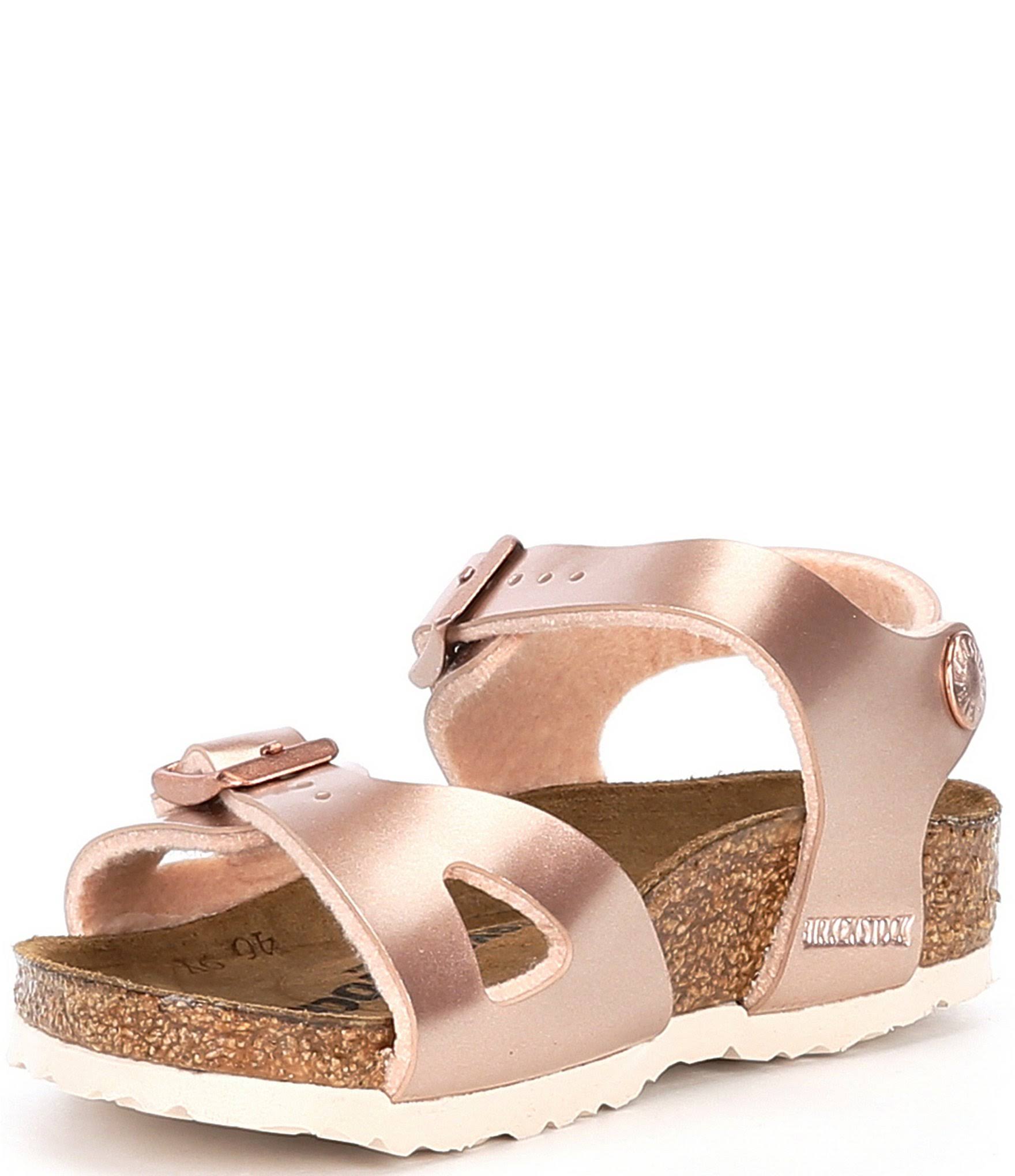 Birkenstock Rio Kids Sandal - Electric Metallic Copper