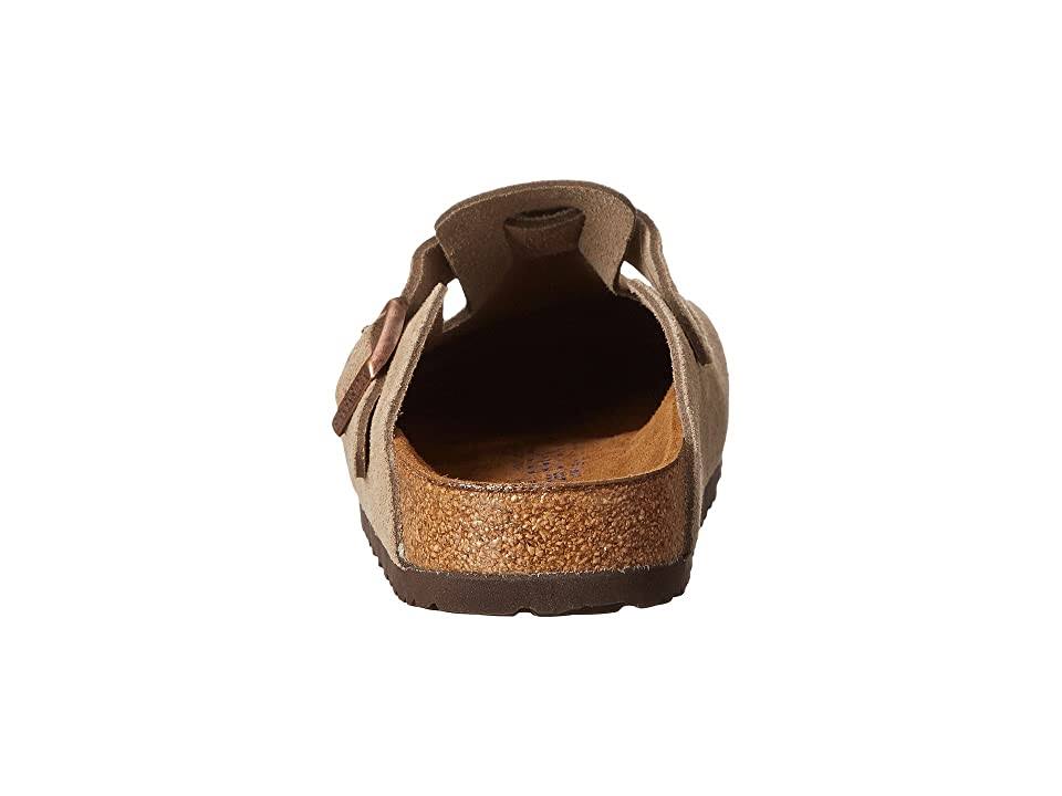 Birkenstock Boston Soft Footbed Clog - 35 - Taupe Suede
