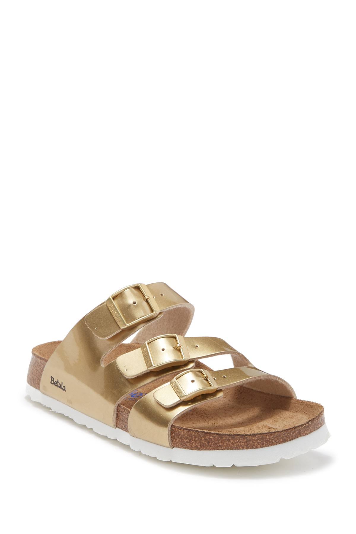 Betula Licensed by Birkenstock Leo Women's Footbed Sandals, 41 / Gold