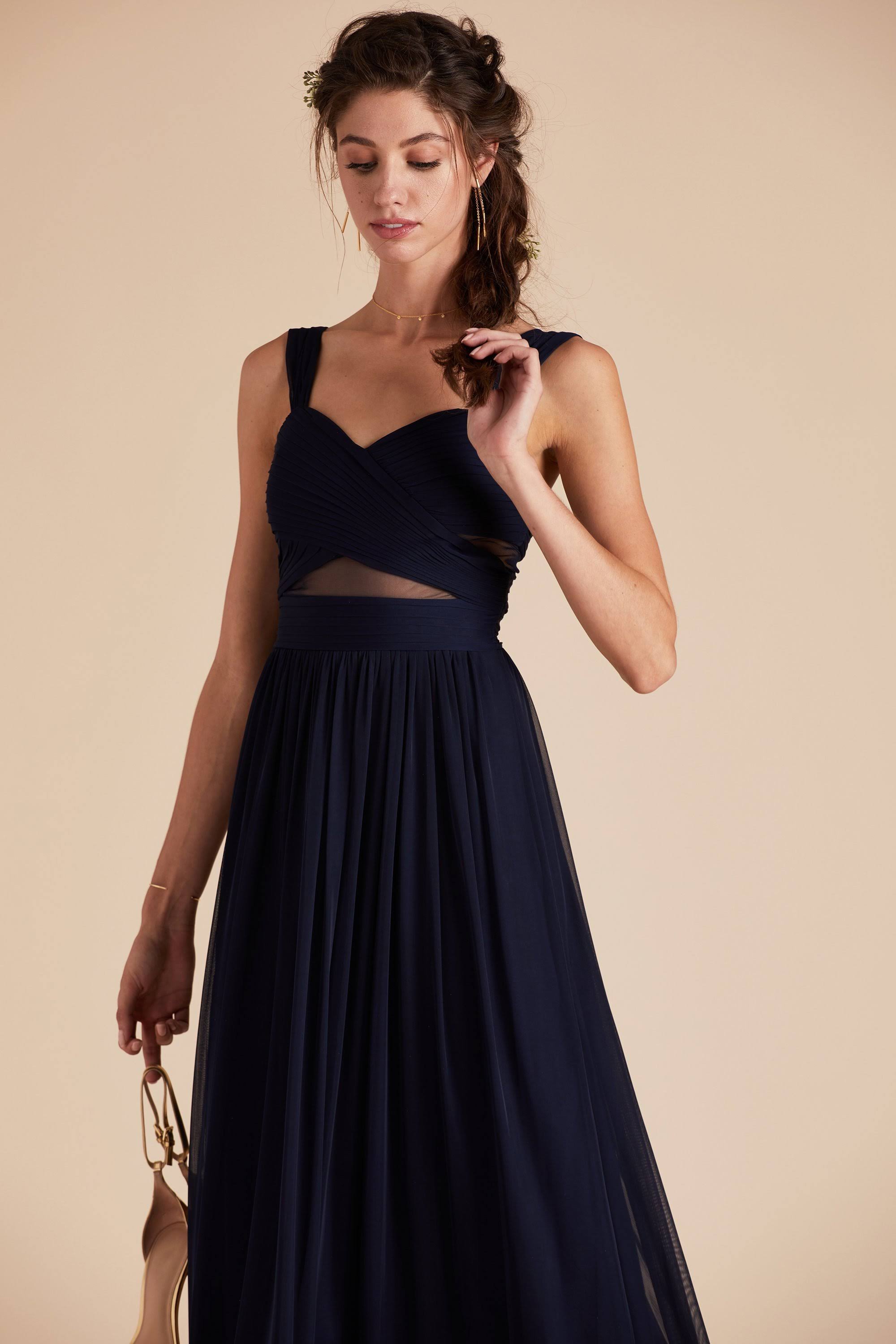 Birdy Grey Elsye Bridesmaid Dress in Navy M / Navy
