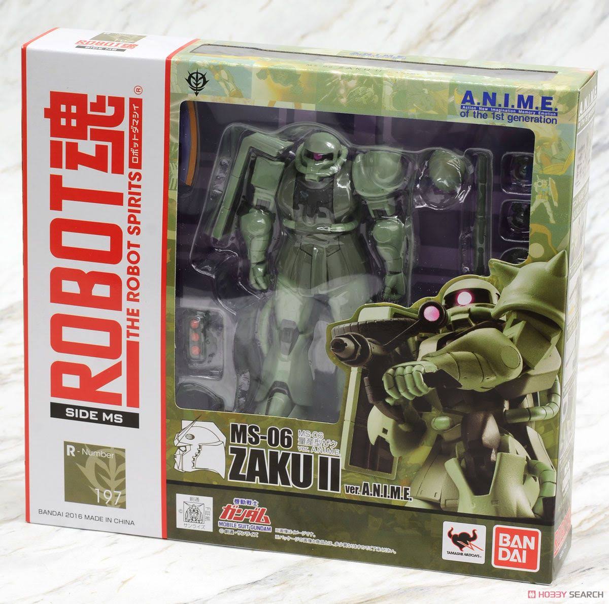 Robot Spirits -Side MS- MS-06 Mass Production Zaku Ver. A.N.I.M.E. Mobile Suit Gundam