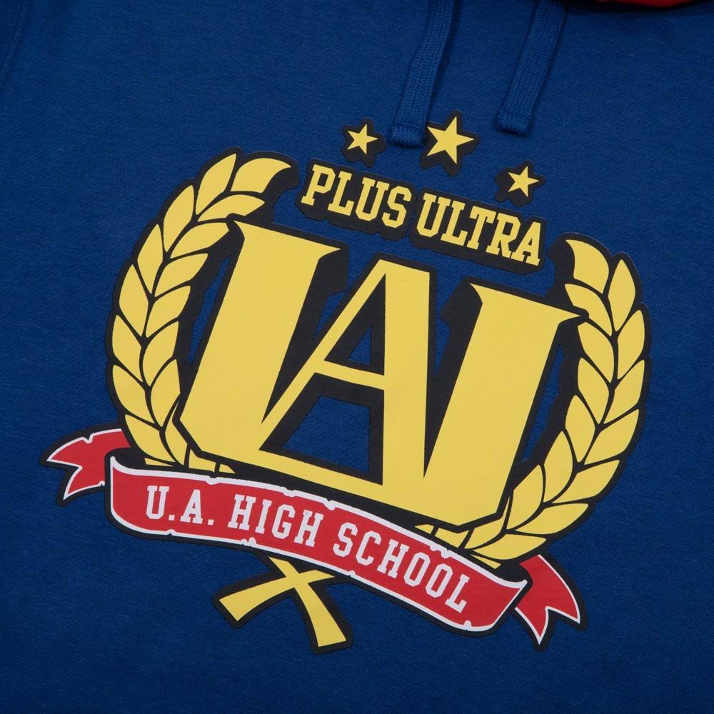 My Hero Academia Crest Hoodie with Built-in Face Mask Gaiter-2XLarge