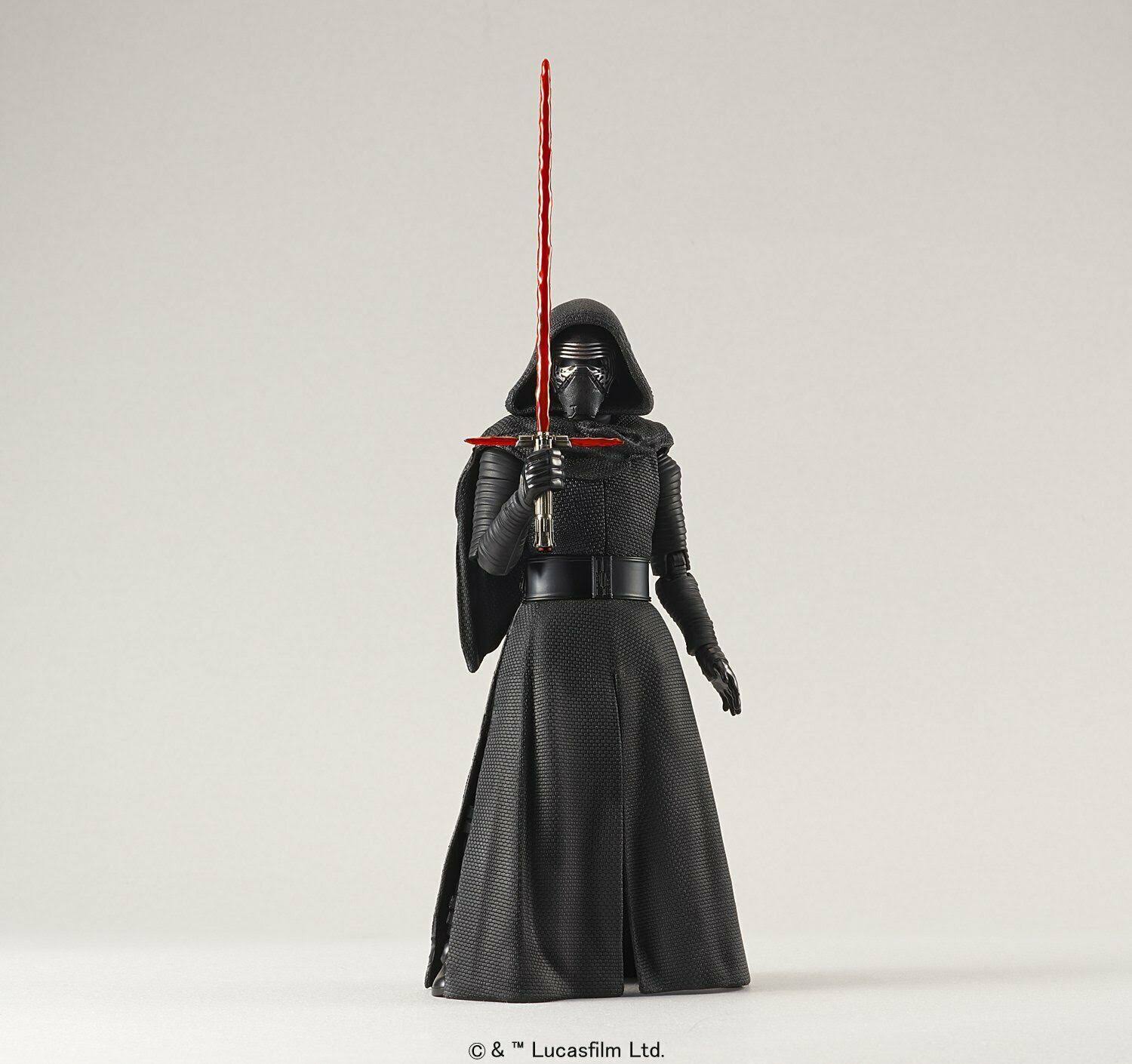 Bandai Toys Star Wars Cairo Ren 1/12 Scale Plastic Model Japan