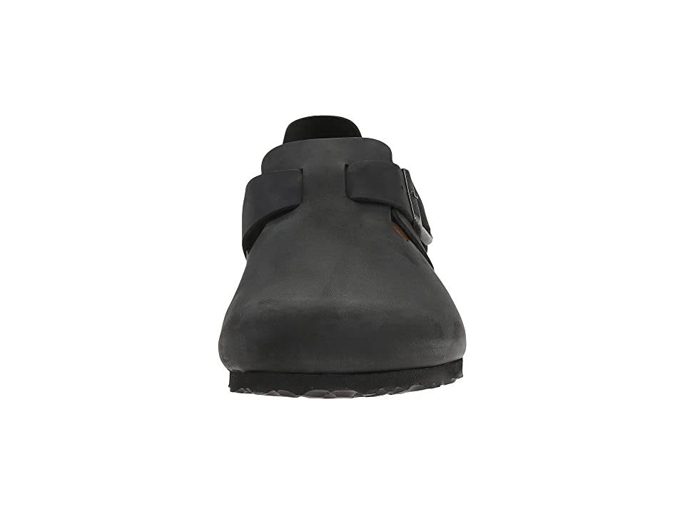 Birkenstock London Shoe - 45 Narrow - Black Oiled Leather