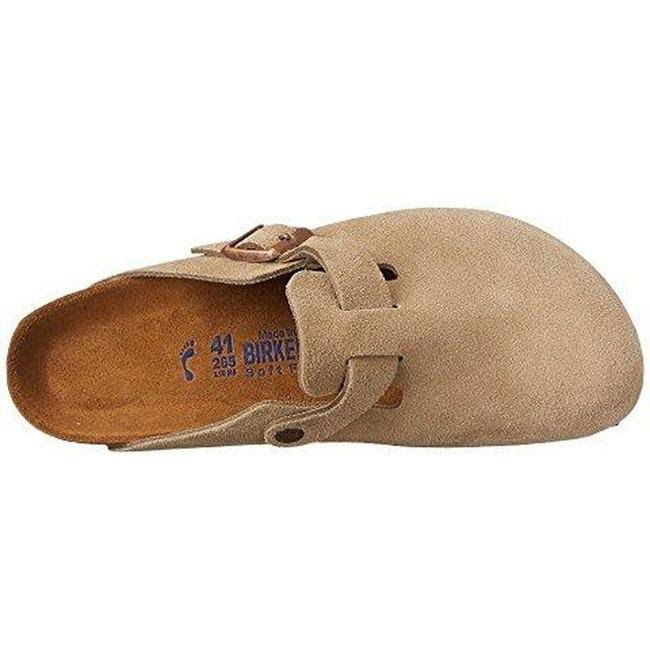 Birkenstock Boston Clog - 44 - Taupe Suede
