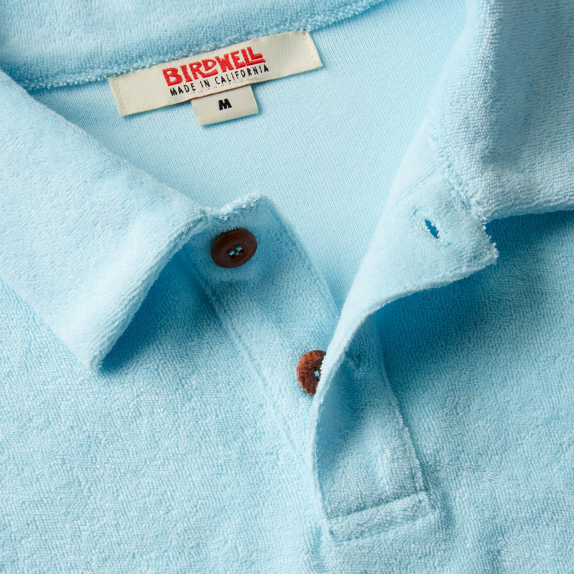 Men's Terry Polo - Light Blue | Birdwell Beach Britches XXL / Light Blue