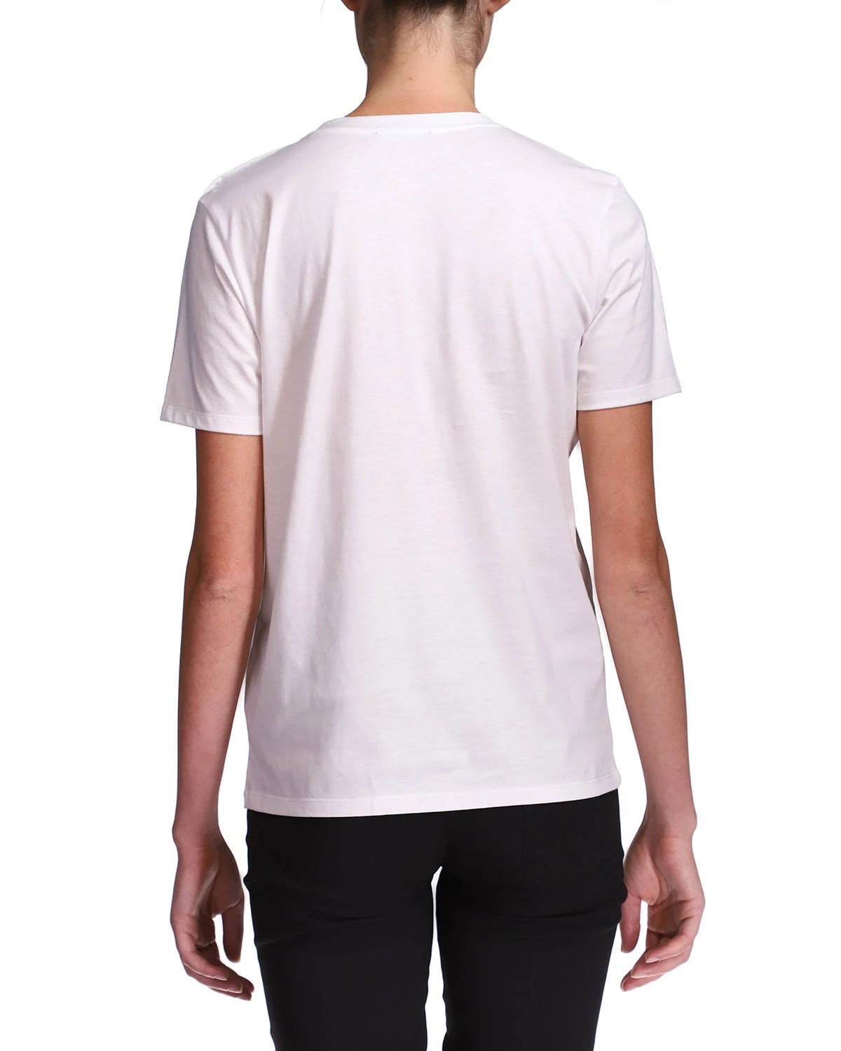 Balmain 3-Button Flocked Logo T-Shirt, Khaki, Women's, XL