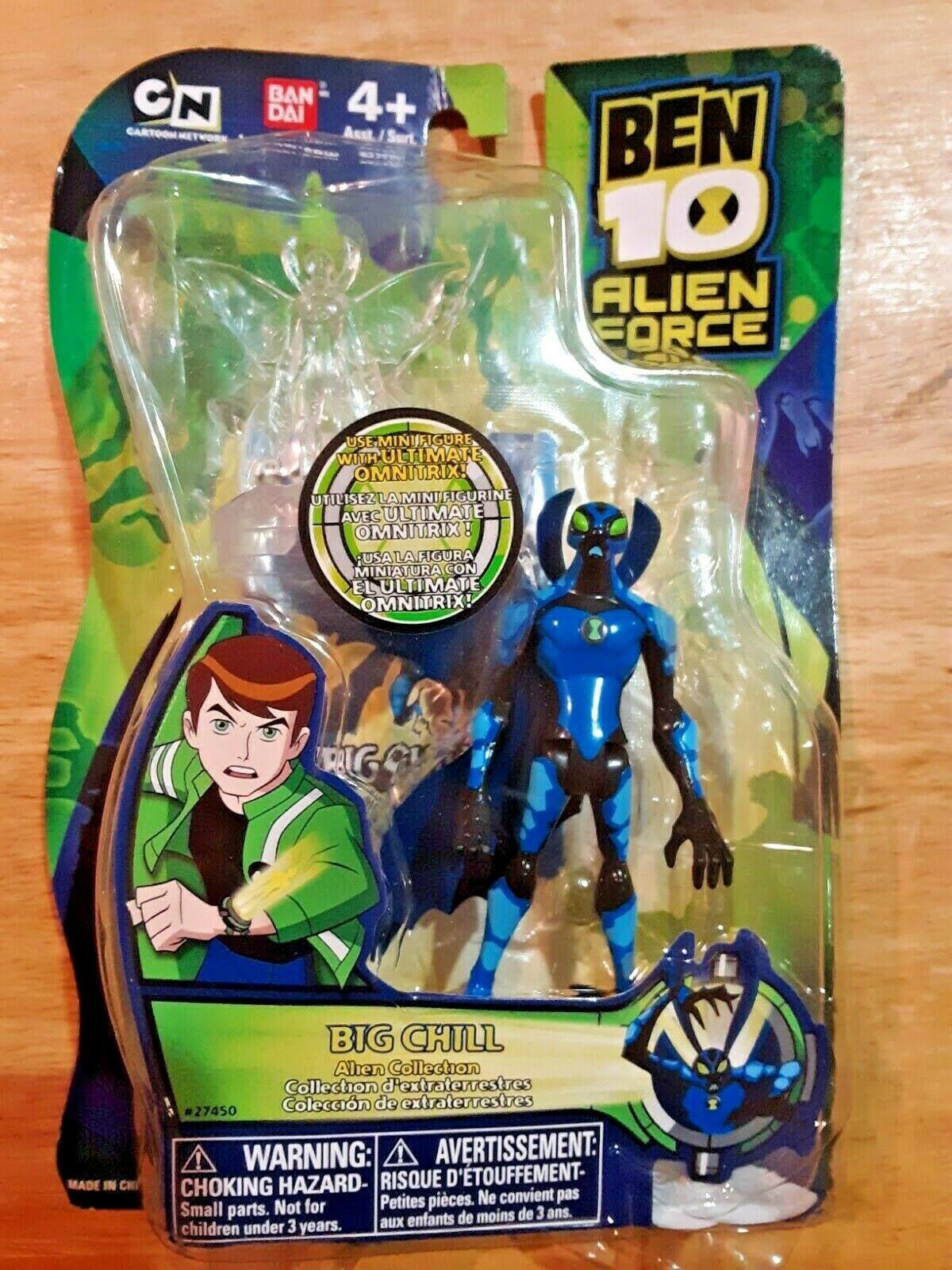 Ben 10 Alien Force Alien Collection Big Chill Action Figure