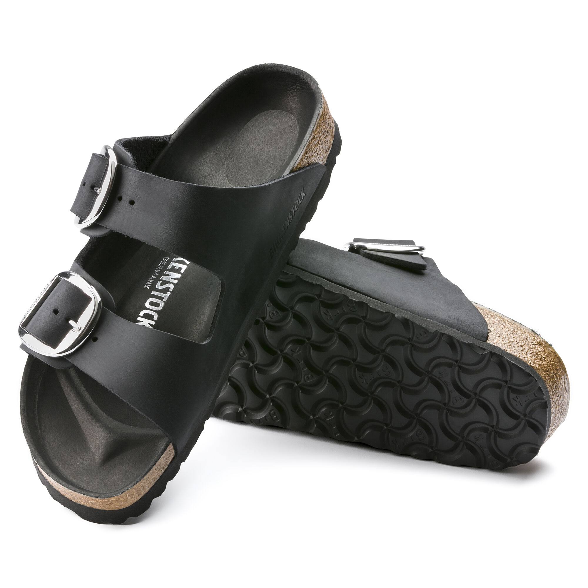 Birkenstock Arizona Big Buckle Sandals - Black