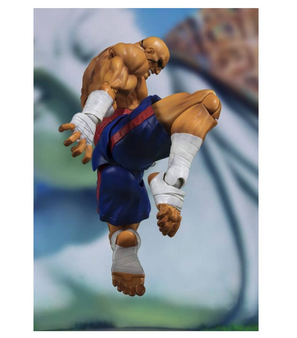 Street Fighter V Sagat S.H.Figuarts Action Figure