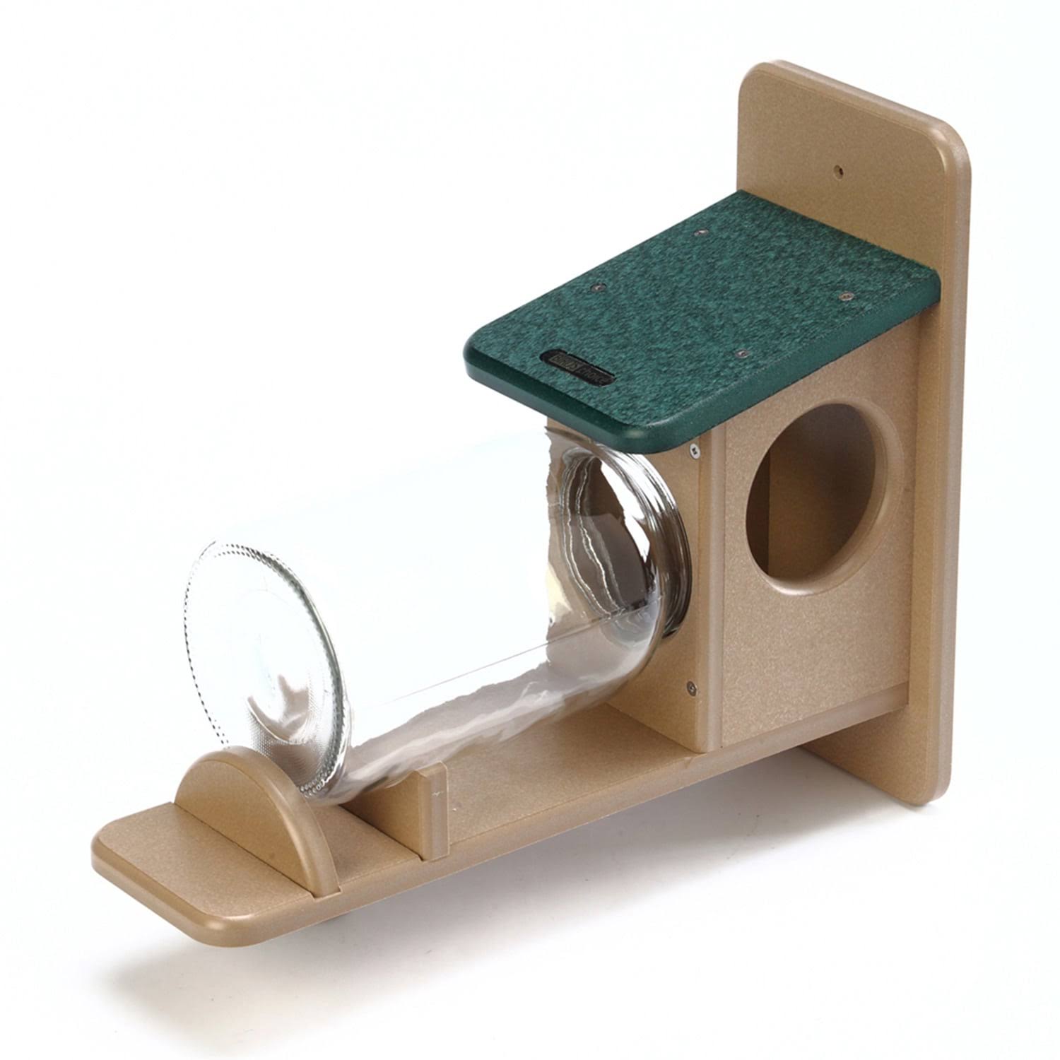 Birds Choice Recycled Jar Squirrel Feeder