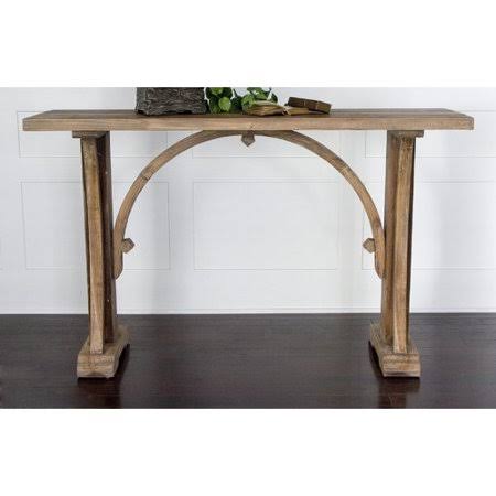 Aubin 54x22 Solid Wood Console Table