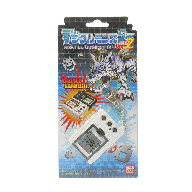 Bandai Digimon Digital Monster Version 2 Virtual Pet White Digivice Japan VPET