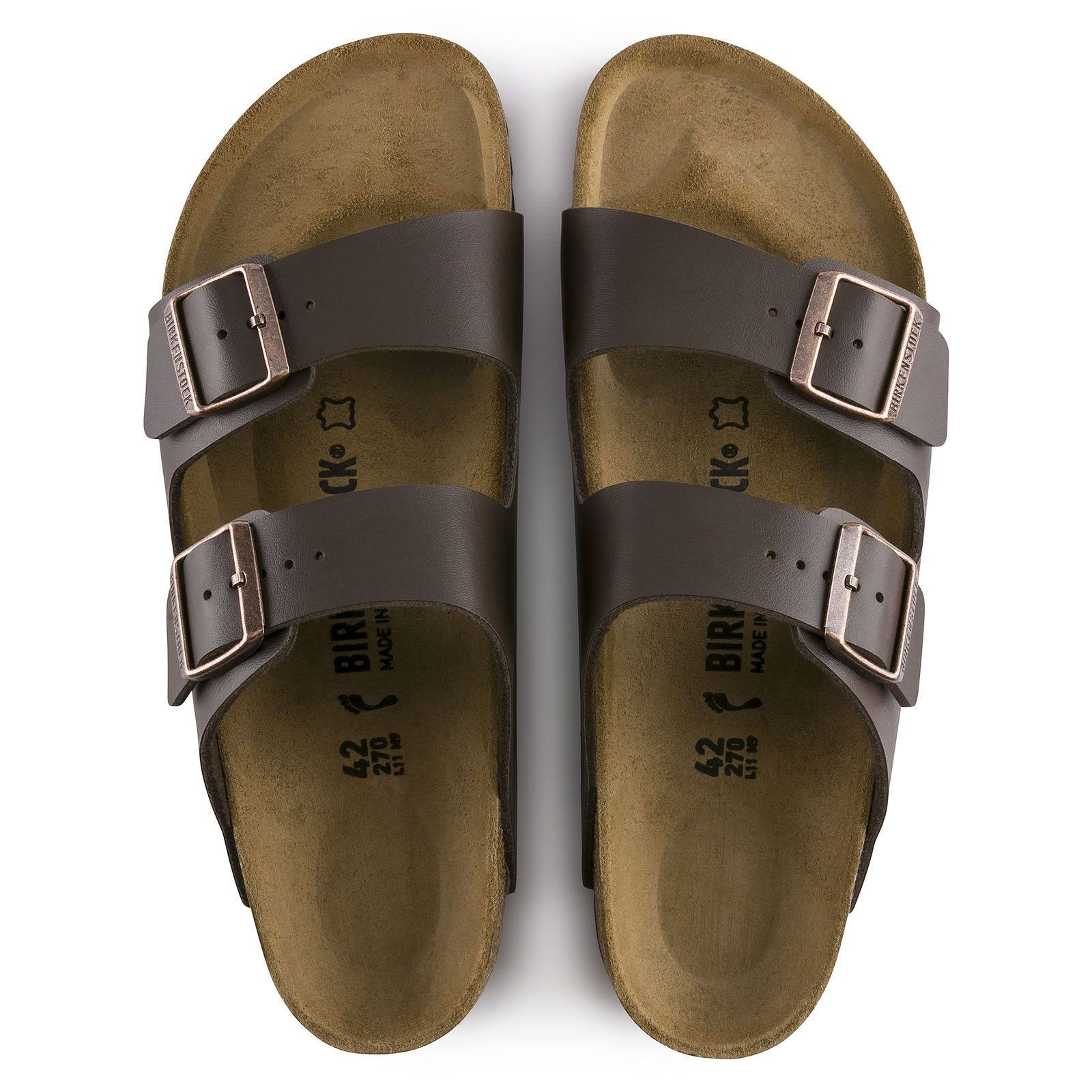 Birkenstock Women's Arizona Sandals, 42 M, White