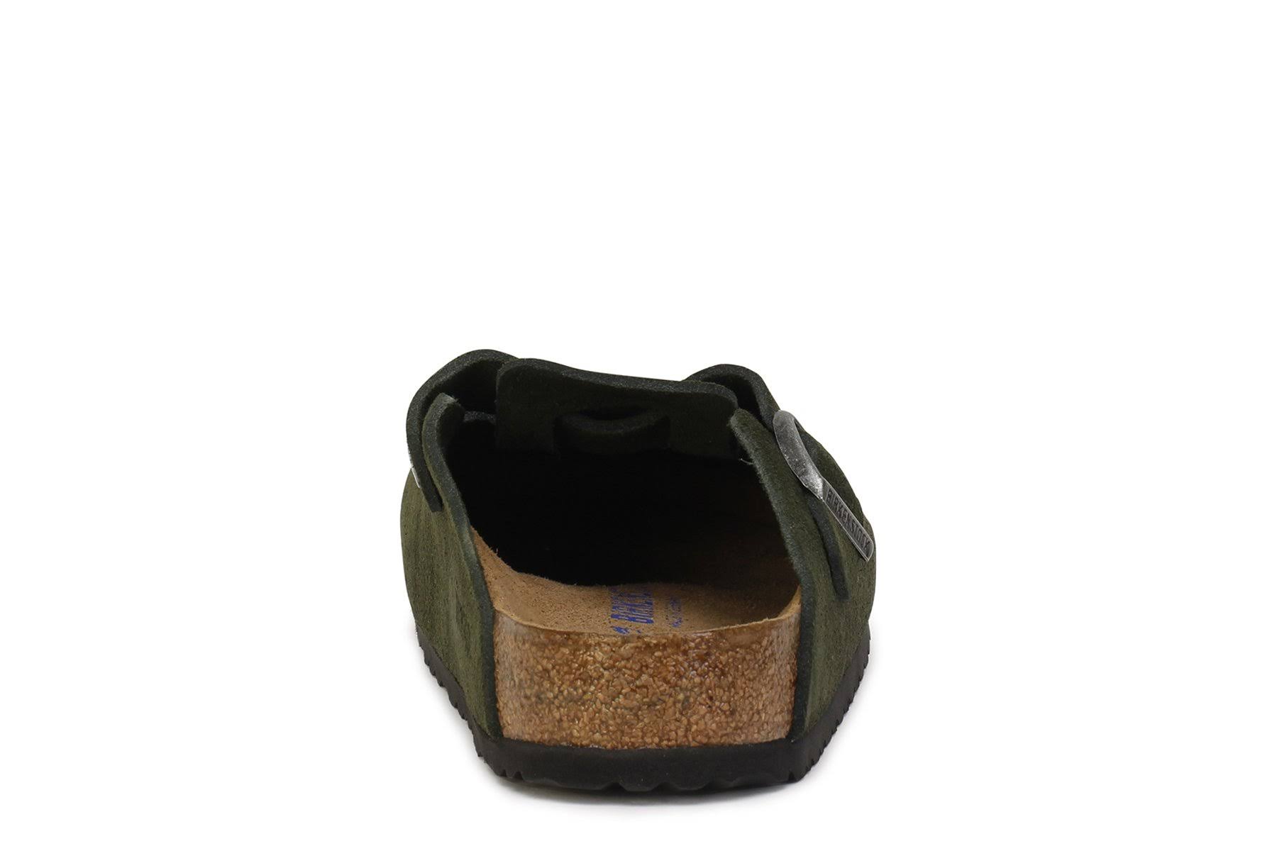 Birkenstock Boston Soft Footbed Clog, Mountain View Suede