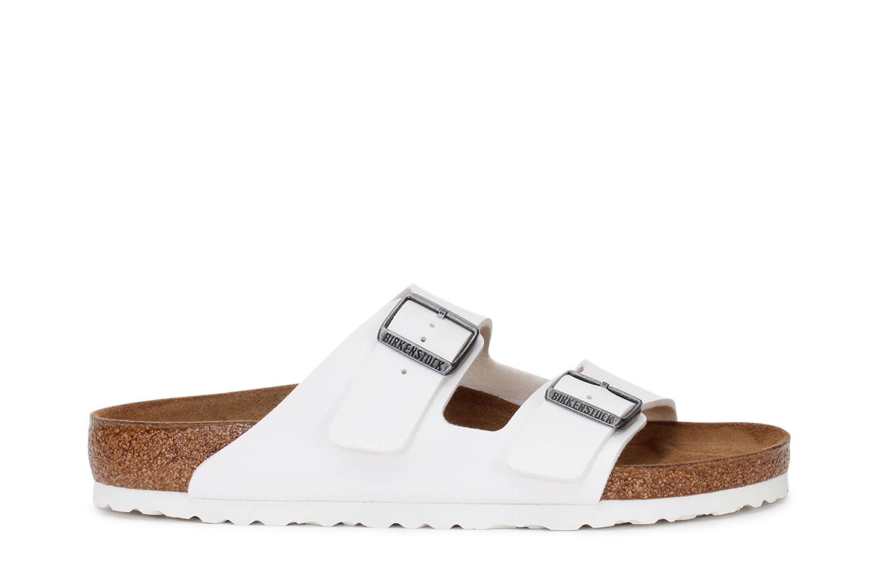 Birkenstock ARIZONA1 - Womens Euro 40 US 9 - 9.5 White Sandal Medium