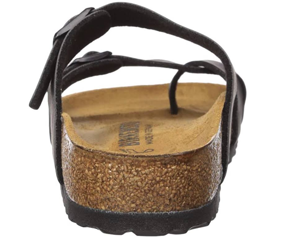 Birkenstock Mayari Women's Sandals Black Oiled Leather : 39 (US Women's 8-8.5) Regular