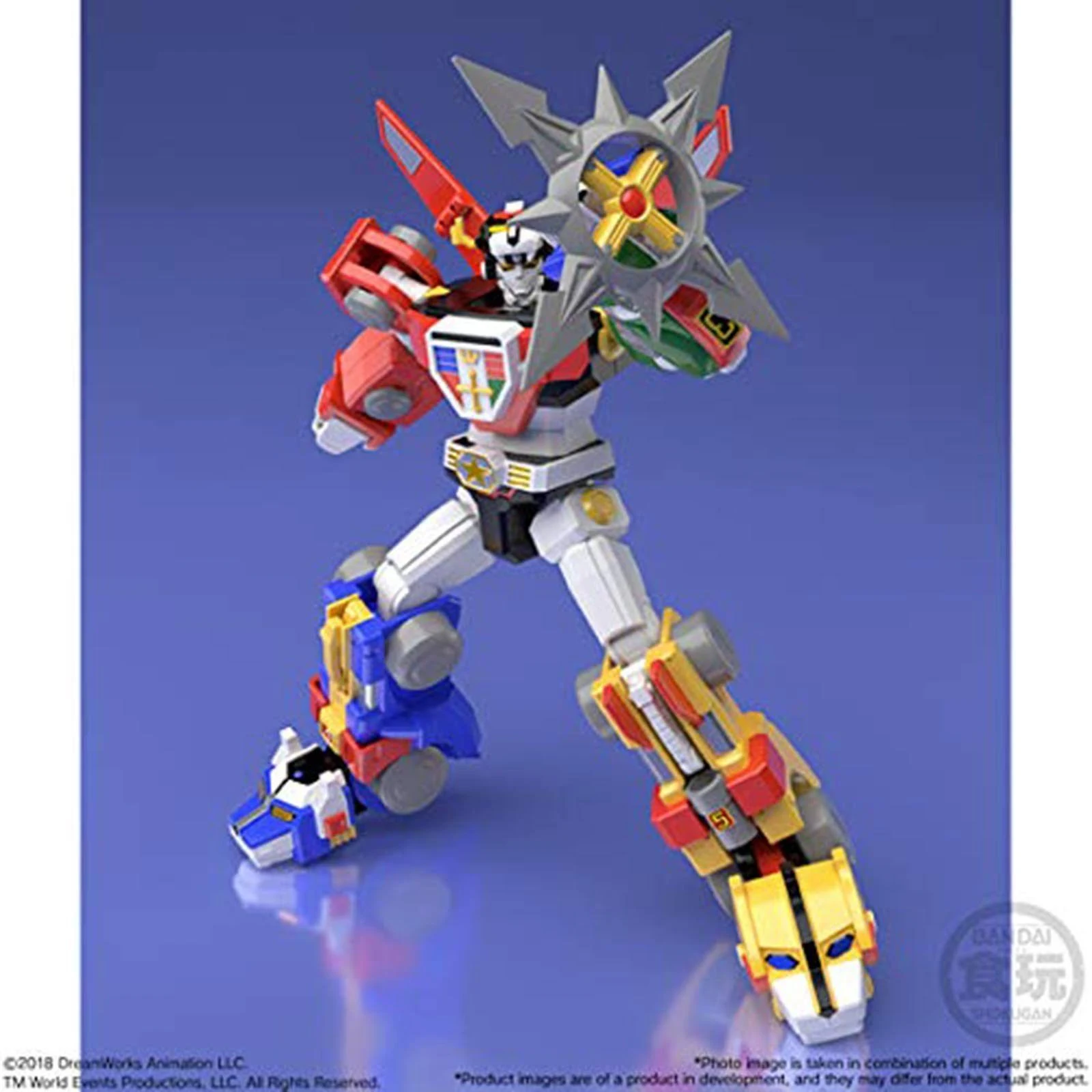 Bandai Shokugan Super Mini Pla Voltron Model Kit