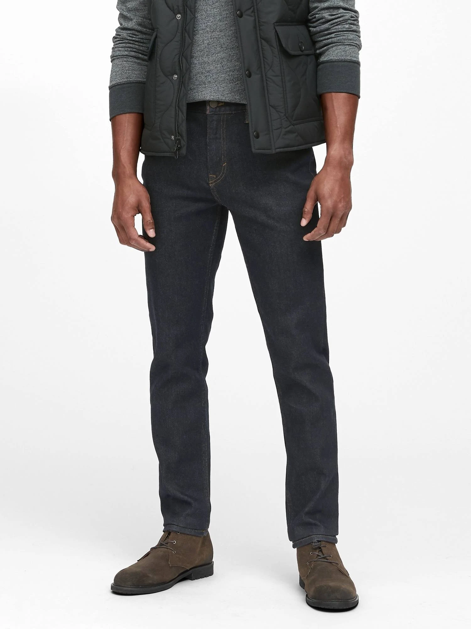 Banana Republic Men's Slim Legacy Jean Rinse Dark Wash Size 38W 32L