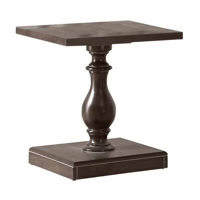 Birch Lane Lovins End Table Color: Espresso