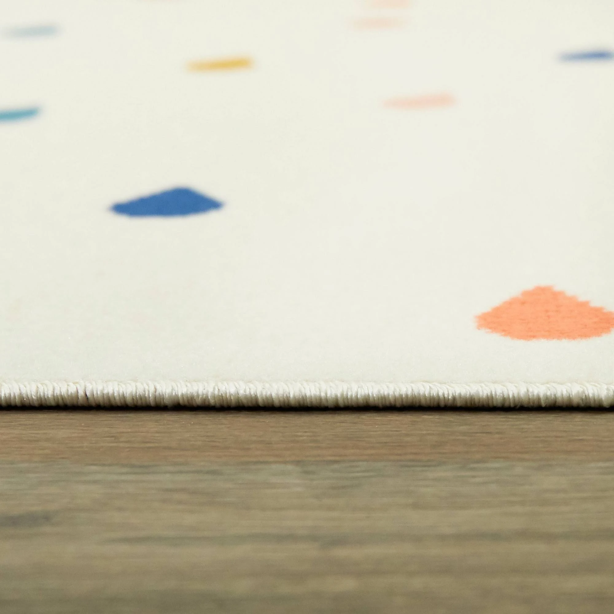 Balta Raindrops Ivory 5 ft. x 7 ft. Area Rug