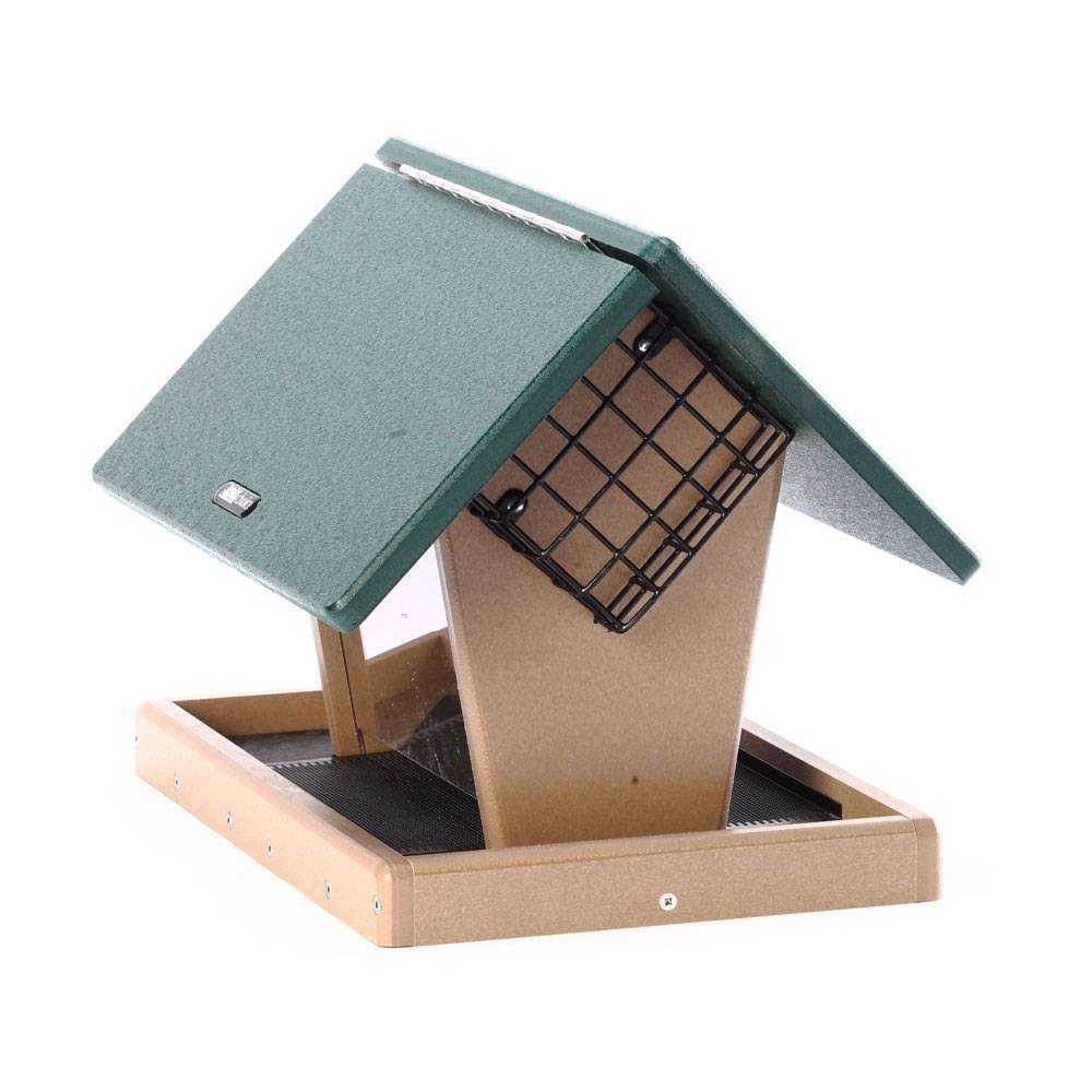 Birds Choice 7 Quart 2-Sided Recycled Suet Bird Feeder