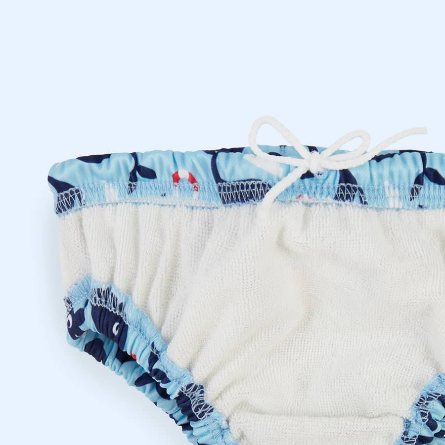 Bambino Mio, Reusable Swim Nappy, Whale Wharf, 2 Years+