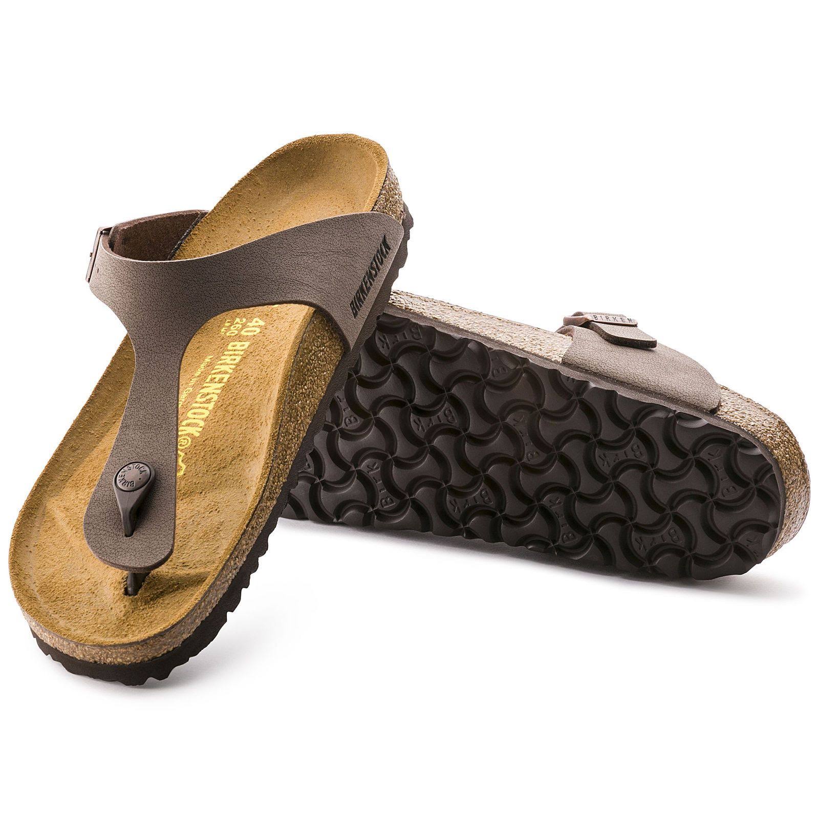 Birkenstock Gizeh Birkibuc Mocha