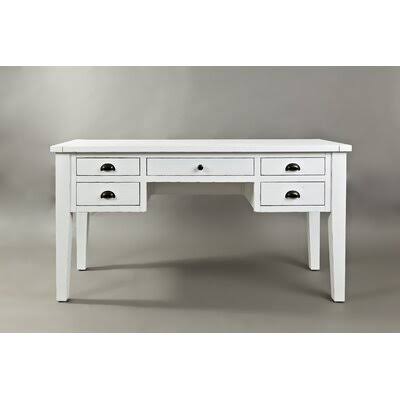 Wellston Writing Desk Color: Weathered White